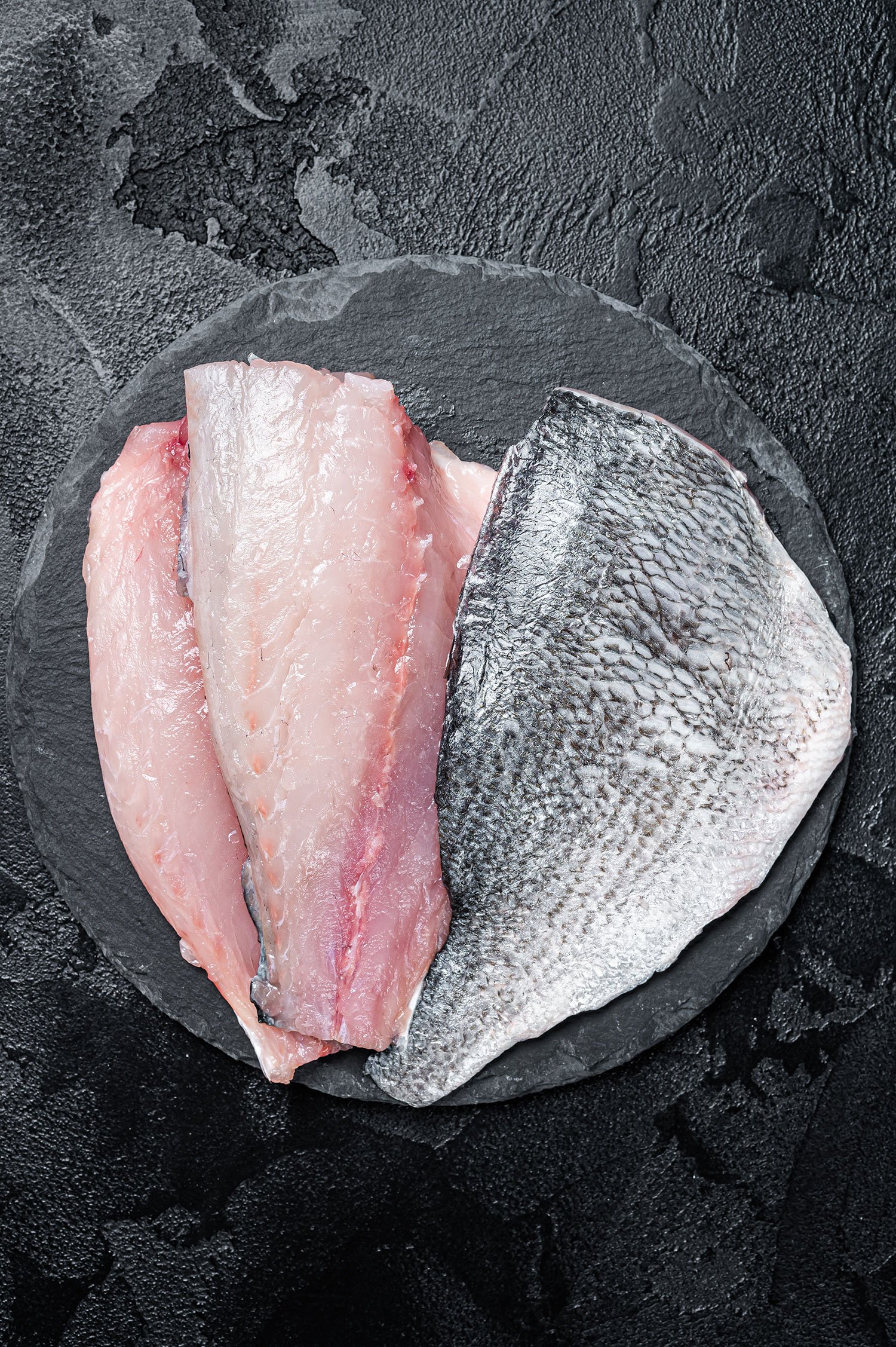 Filetes de pescado y tilapia